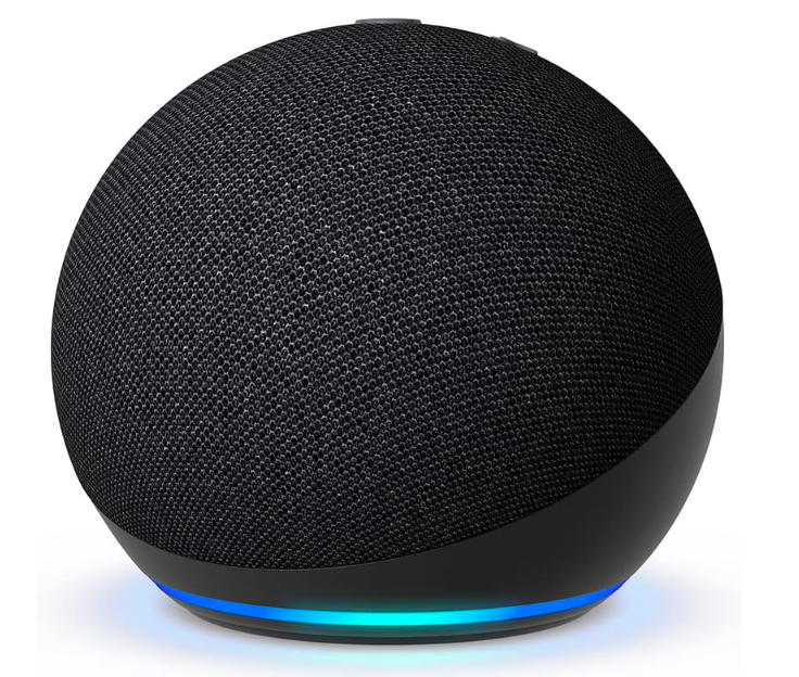 Echo Dot 5ª geração | O Echo Dot com o melhor som já lançado | Cor Preta-  R$ 314,00