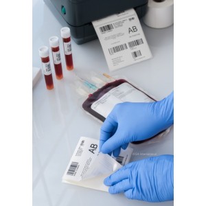  Etiqueta para Bolsa De Sangue - Etiqueta para Hemocomponentes 